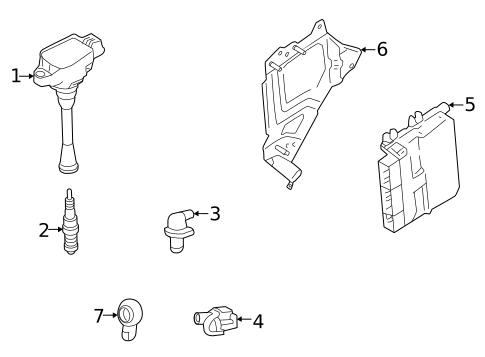 Sensors for 2024 Nissan Rogue #0