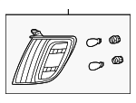 815100C030 - Electrical: Signal Lamp for Toyota: Sequoia, Tundra Image