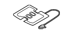 4G8963555C - Body: Seat Heater Pad for Audi Image