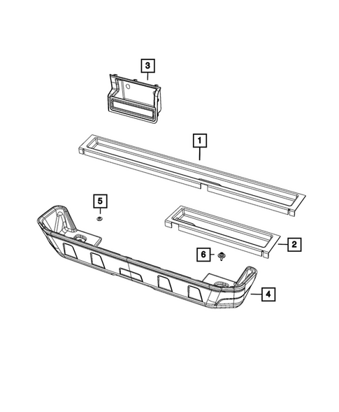 Panels - Moldings - Scuff Plates, Pillar, Cowl, 1/4 Panel Trim and Cargo Covers for 2025 Jeep Gladiator #6