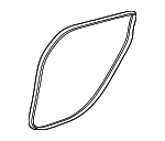 72855TGVA01 - : Weather-Strip On Body for Acura: TLX Image