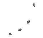 91561TBA003 - Body: Lower Seal Fastener for Acura Image