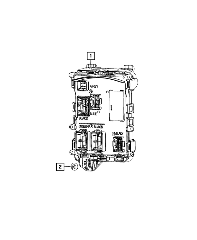 68728746AA - Electrical: Body Controller Module for Mopar Image