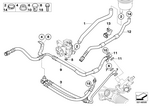 32416850285 - Steering: Suction Pipe for BMW Image