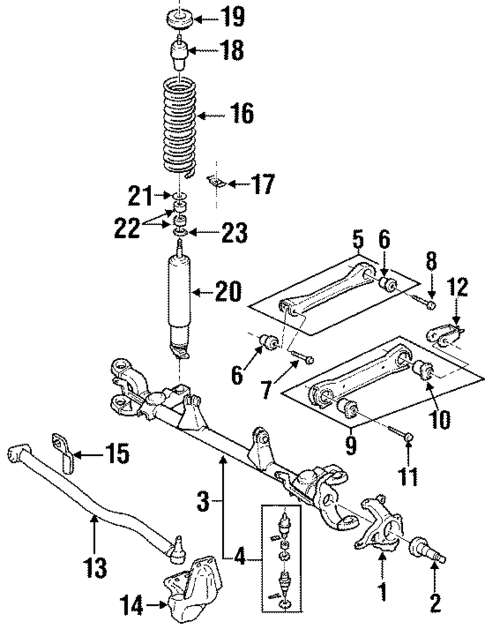 Suspension Components for 2001 Jeep Cherokee #1