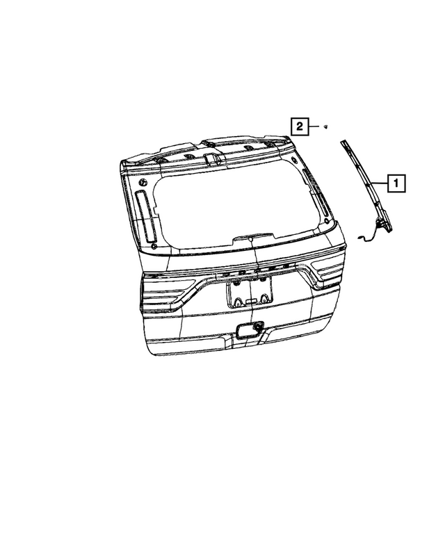 6511034AA - Electrical: Push Pin for Mopar Image image