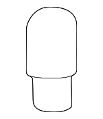 1864227008N - Electrical: Bulb for Hyundai: Accent, Elantra, Excel, Santa Fe, Scoupe, Sonata, Tiburon, Veracruz, XG300, XG350 Image