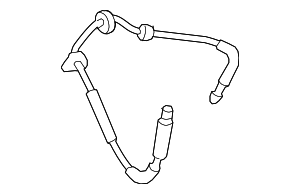 34326775261 - Brakes: Brake Hose for BMW: 528i, 528i xDrive, 530i, 535d, 535d xDrive, 535i, 535i GT, 535i GT xDrive, 535i xDrive, 540i, 550i, 550i GT, 550i GT xDrive, 550i xDrive, 640i, 640i Gran Coupe, 640i xDrive, 640i xDrive Gran Coupe, 650i, 650i Gran Coupe, 650i xDrive, 650i xDrive Gran Coupe, 740i, 740Ld xDrive, 740Li, 740Li xDrive, 750i, 750i xDrive, 750Li, 750Li xDrive, 760Li, ActiveHybrid 5, ActiveHybrid 7, Alpina B6 xDrive Gran Coupe, Alpina B7, Alpina B7 xDrive, Alpina B7L, Alpina B7L xDrive, M5, M6, M6 Gran Coupe Image