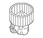 64119242607 - HVAC: Blower Motor for BMW: 528i, 528i xDrive, 530i, 535d, 535d xDrive, 535i, 535i GT, 535i GT xDrive, 535i xDrive, 540i, 550i, 550i GT, 550i GT xDrive, 550i xDrive, 640i, 640i Gran Coupe, 640i xDrive, 640i xDrive Gran Coupe, 640i xDrive Gran Turismo, 650i, 650i Gran Coupe, 650i xDrive, 650i xDrive Gran Coupe, 740i, 740Ld xDrive, 740Li, 740Li xDrive, 750i, 750i xDrive, 750Li, 750Li xDrive, 760Li, ActiveHybrid 5, ActiveHybrid 7, Alpina B6 xDrive Gran Coupe, Alpina B7, Alpina B7 xDrive, Alpina B7L, Alpina B7L xDrive, M5, M6, M6 Gran Coupe Image