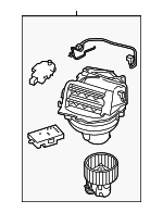 64119248171 - HVAC: Blower Assembly for BMW: 528i, 528i xDrive, 535d, 535d xDrive, 535i, 535i GT, 535i GT xDrive, 535i xDrive, 550i, 550i GT, 550i GT xDrive, 550i xDrive, 640i, 640i Gran Coupe, 640i xDrive, 640i xDrive Gran Coupe, 650i, 650i Gran Coupe, 650i xDrive, 650i xDrive Gran Coupe, 740i, 740Ld xDrive, 740Li, 740Li xDrive, 750i, 750i xDrive, 750Li, 750Li xDrive, 760Li, ActiveHybrid 5, ActiveHybrid 7, M5, M6, M6 Gran Coupe Image