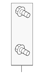 LR031319 - Brakes: Disc Brake Caliper Anchor Plate Bolt for Land-Rover Image