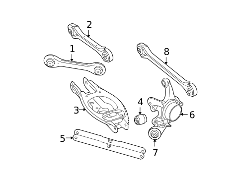 Rear Suspension for 2009 BMW M3 #2