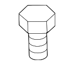 15028459 - Body: Hood Stop Buffer for GM Image