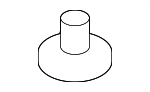 21039129 - Body: Hood Insulation Pad Clip for GM Image