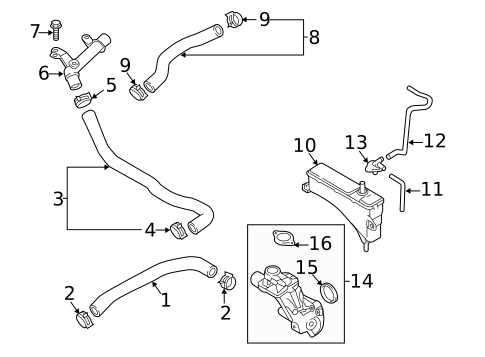 Hoses & Pipes for 2023 Mazda MX-5 Miata #0