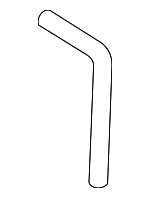 P51B15383 - Cooling System: Reservoir Hose for Mazda: MX-5 Miata Image