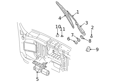 Wipers for 2007 Jeep Liberty #1