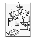 12676336 - Engine: Engine Oil Pan for GM Image