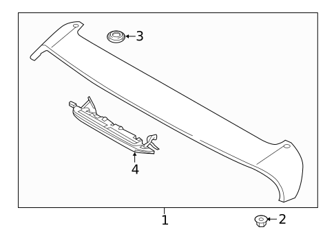 Spoiler for 2016 Kia Forte5 #0