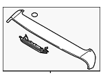 87210A7500 - : Spoiler for Kia: Forte5 Image
