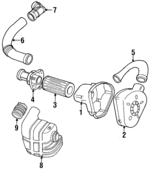 4015962 - : Duct for Saab: 9000 Image