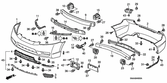 Bumpers for 2009 Honda Civic #0