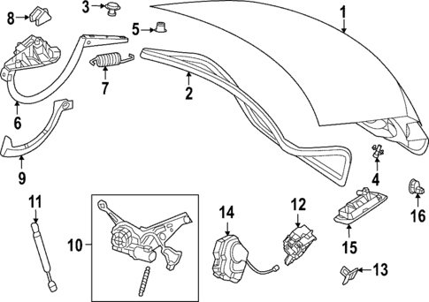 Lid & Components for 2025 Mercedes-Benz C43 AMG #0