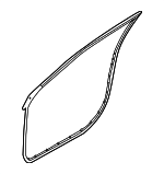 82140A5000 - : 2013-2017 Hyundai Elantra GT - Door Weather-Strip for Hyundai: Elantra GT Image