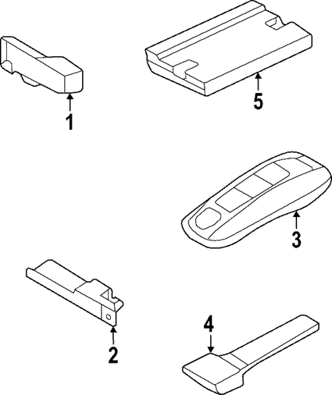Keyless Entry Components for 2022 Porsche 911 #0