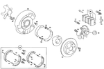24200020 - Brakes: Parts Kit, Brake Pad for Mercedes-Benz: 190E Image