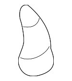 MB361578 - Body: Ground Effects Grommet for Mitsubishi Image