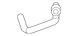 25450G2510 - : Radiator Coolant Hose for Kia: Niro Image