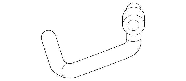 25415-BY000 - Radiator Coolant Hose 2017-2022 Kia Niro | Kia.Parts Store