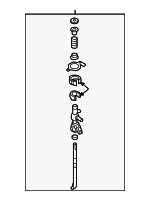1K0711699A - Transmission: Manual Transmission Shift Lever for Volkswagen Image