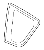 627200R020 - : Quarter Glass for Toyota: RAV4 Image