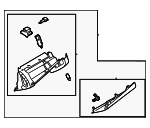 681026RR1A - : Glove Box Assembly for Nissan Image