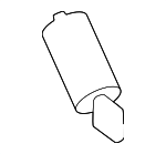 694066RB0A - : Glove Box Bumper for Nissan: Rogue Image