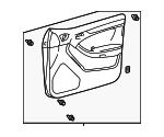 6761035C21B0 - Body: Door Trim Panel for Toyota Image