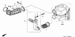 15772551000 - Electrical/Exhaust/Heater/Fuel: CLIP, BREATHER TUBE for Honda Image