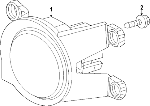 Fog Lamps for 2022 Toyota Venza #0