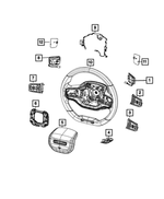 68501914AD - : Steering Driver Assist Switch for Mopar Image