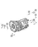 6102411AA - Transmission: Hex Head Bolt And Washer for Mopar Image