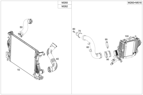 Charge Air Cooling for 2022 Mercedes-Benz CLA35 AMG #0