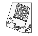 84155926 - Body: Seat Back Frame for Buick: Envision Image