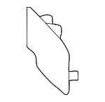 51115A2FCB9 - Body: Tow Eye Cap for BMW: M240i, M240i xDrive Image