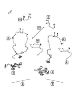68298212AB - Electrical: Seat Recliner Wiring for Mopar Image