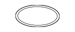 86305P6100 - : Hatch Emblem for Hyundai: Santa Fe Image