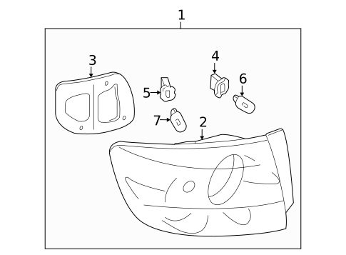 Bulbs - Chassis for 2005 Mazda 3 #5