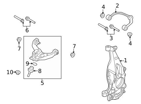 Suspension Components for 2022 Ford F-150 #1