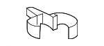 5Q0121093T - Belts &amp; Cooling: Radiator Coolant Hose Hold Down for Audi Image